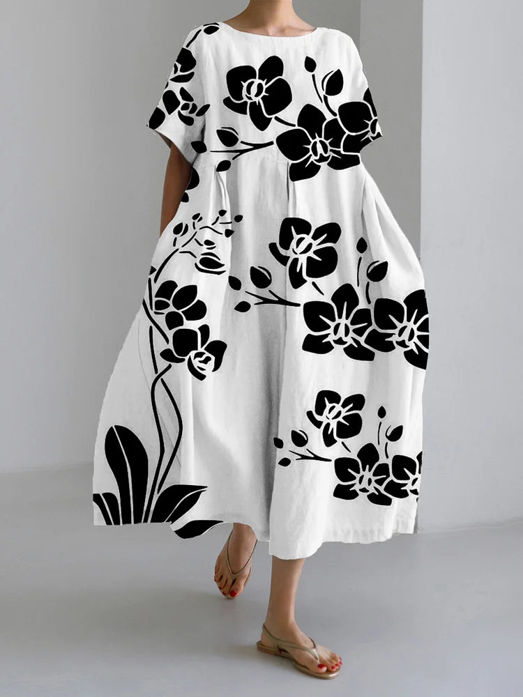 Marisella | Elegant Floral Dress for Every Occasion with Lightness and Style
