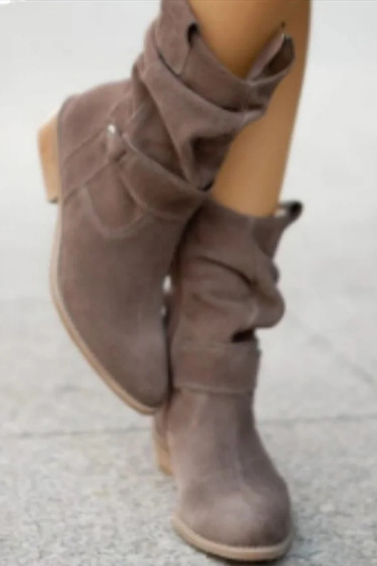 Clémence™ | Flexible Suede Ankle Boots