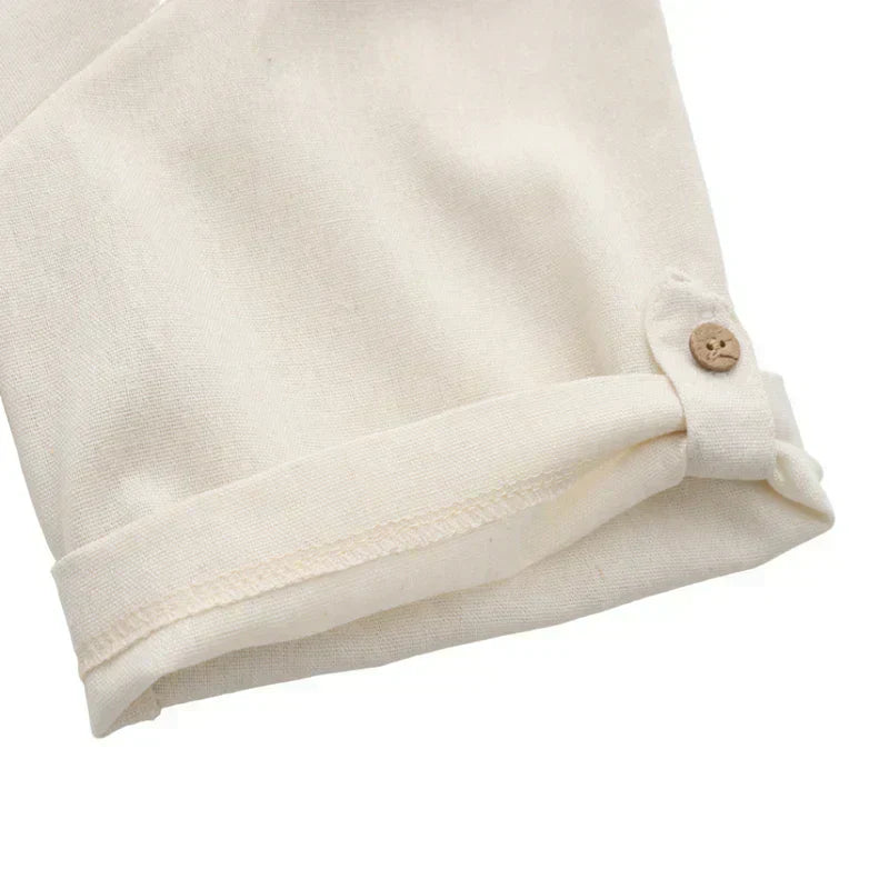 Savrani™ | Linen Polo Shirt