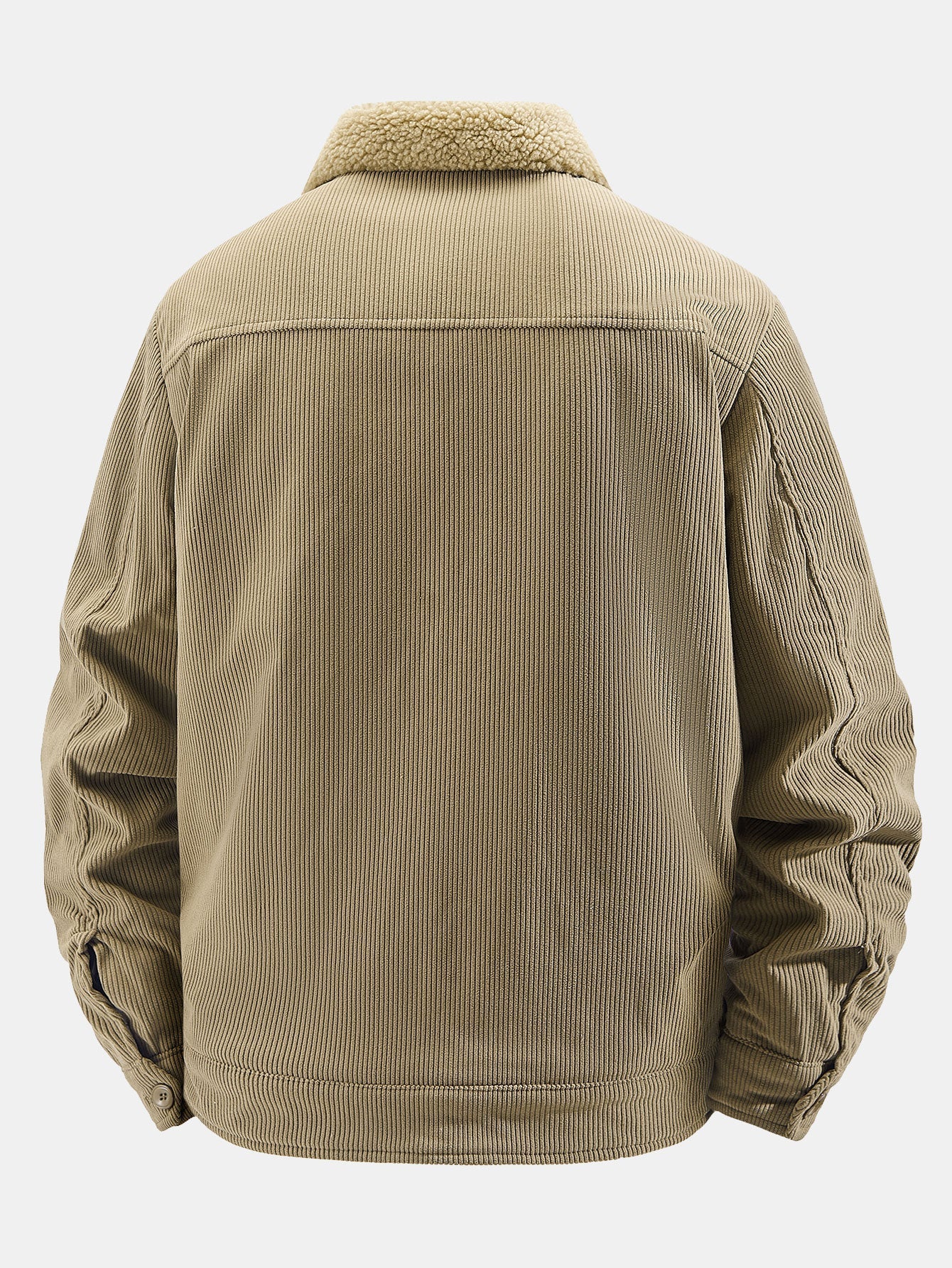 Corduroy Jacket with Teddy Fleece Interior
