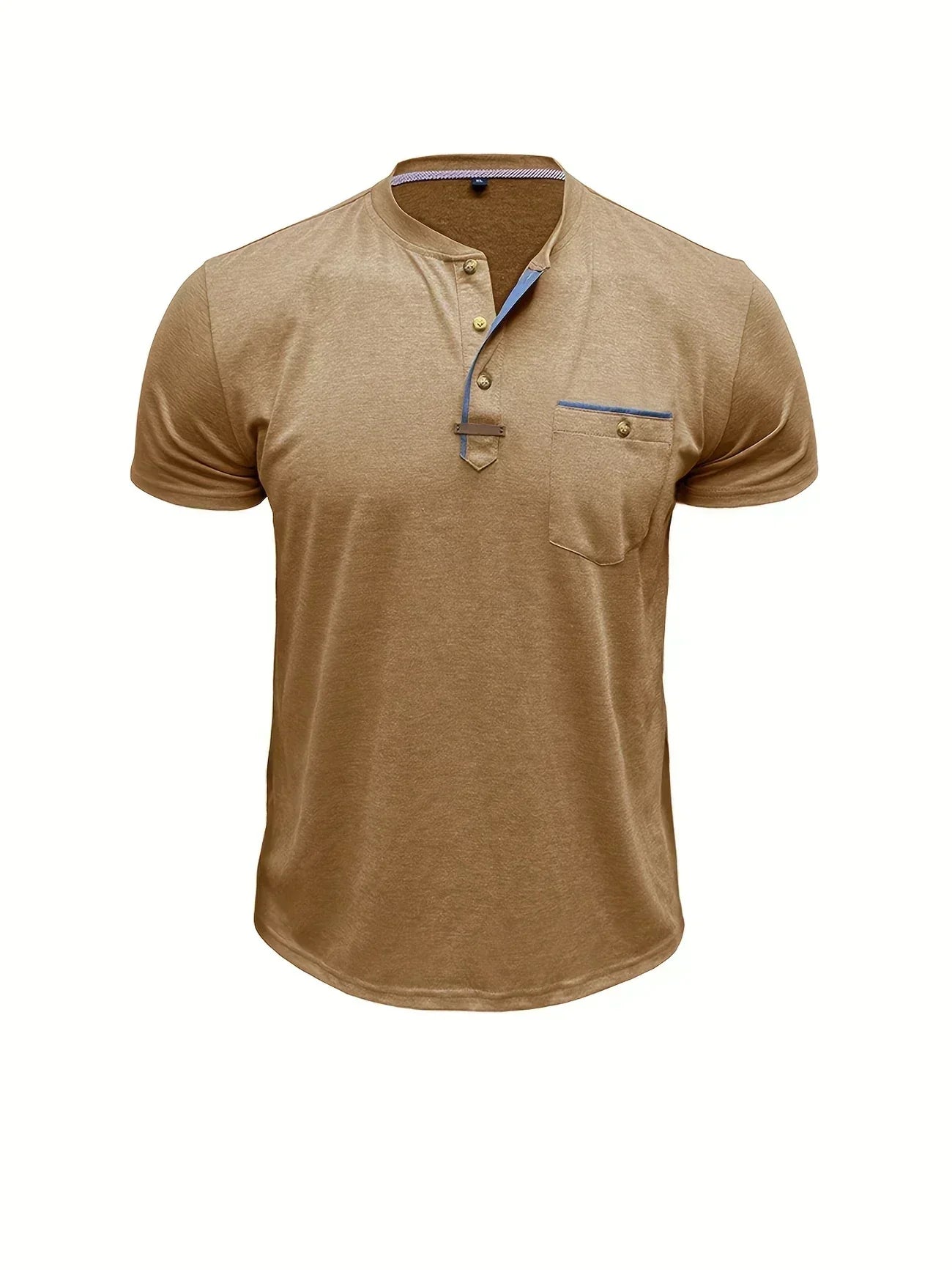 Savrani™ | Elegant T-Shirt with Round Neck and Pocket