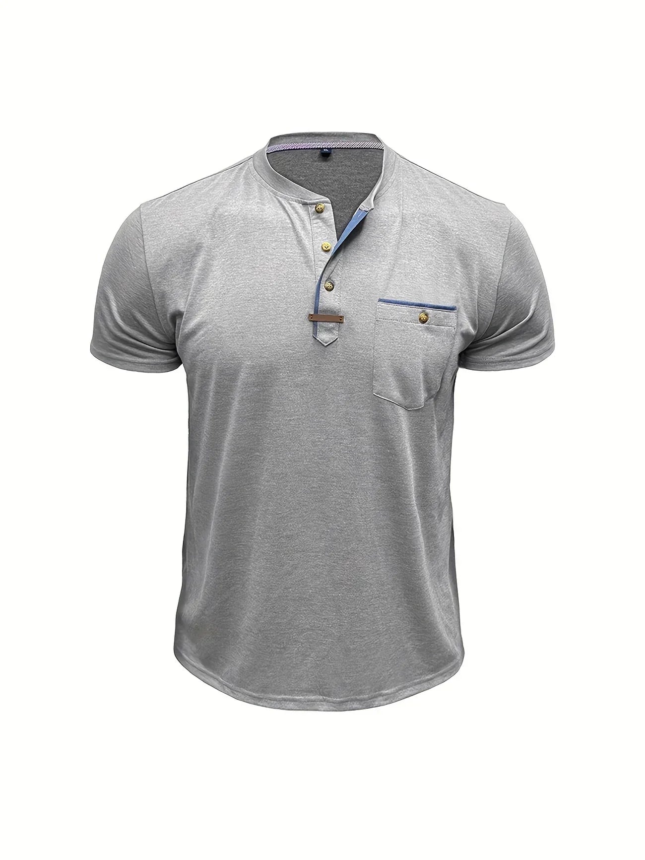 Savrani™ | Elegant T-Shirt with Round Neck and Pocket