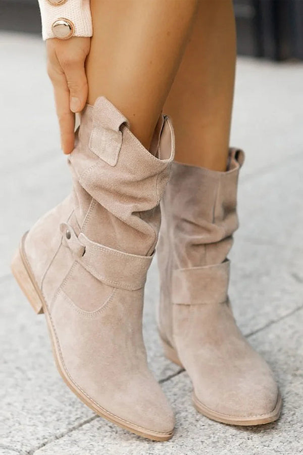 Clémence™ | Flexible Suede Ankle Boots