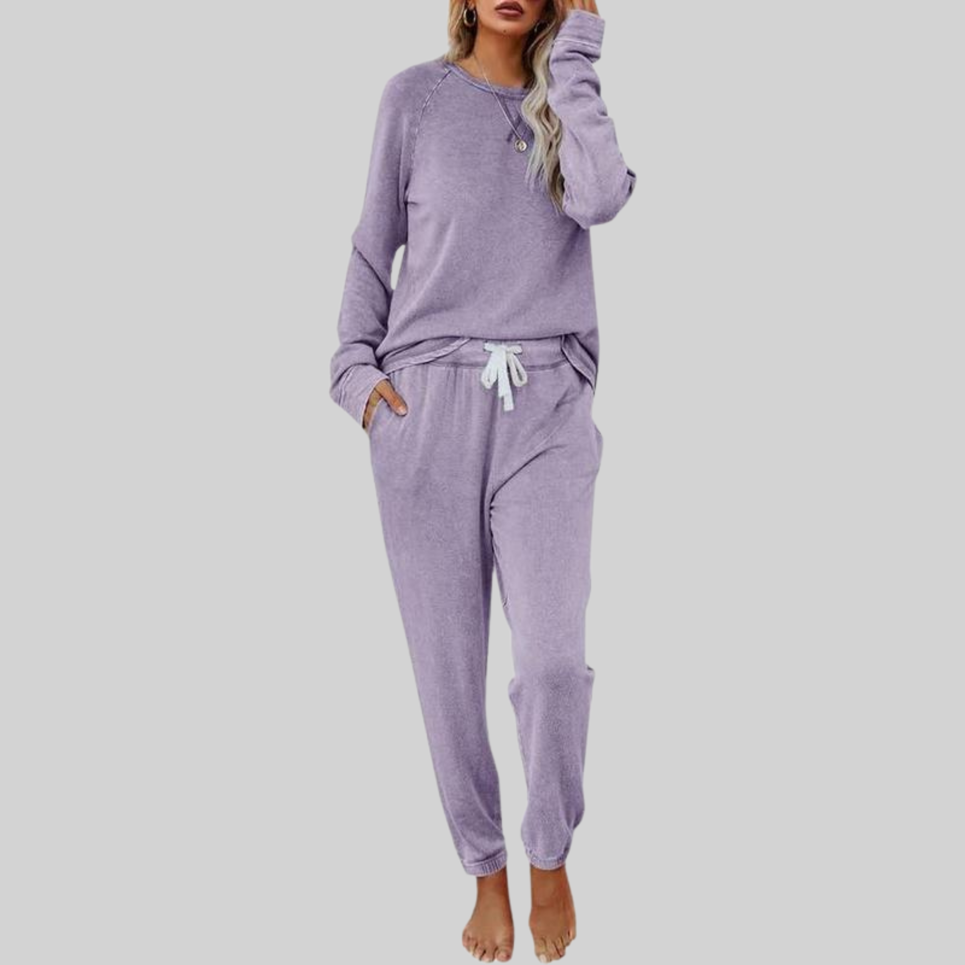 Jocelyn™ - Long Sleeve and Sweatpants Set