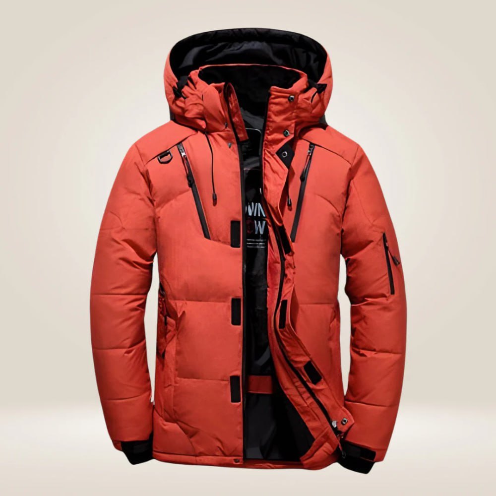 Windproof and Weather-Resistant Down Jacket - Oliver