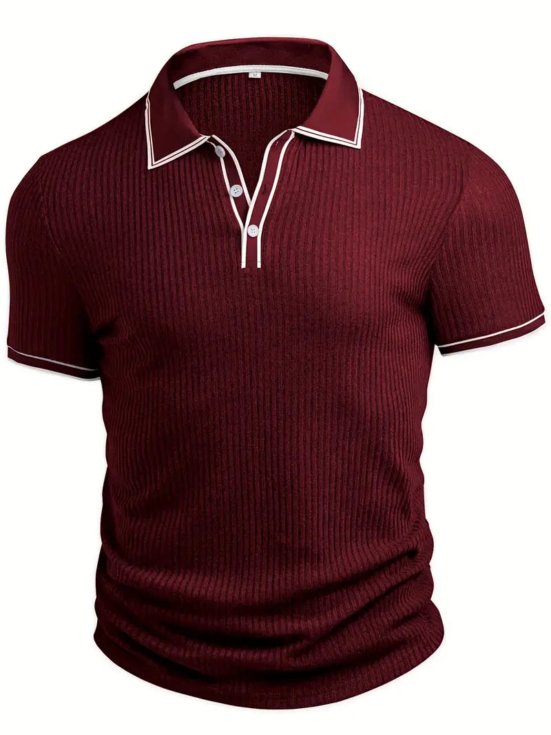 Savrani™ | Elegant Short Sleeve Polo