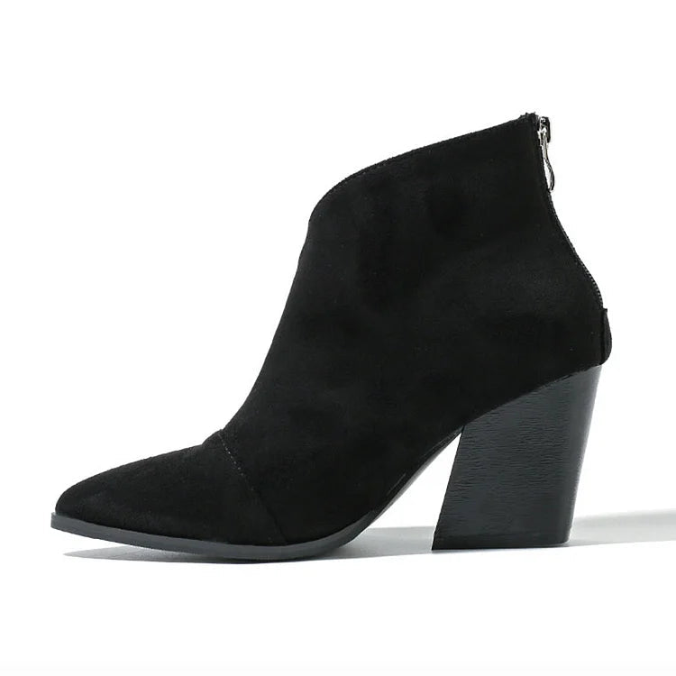 Céline™ | Elegant Suede Ankle Boots