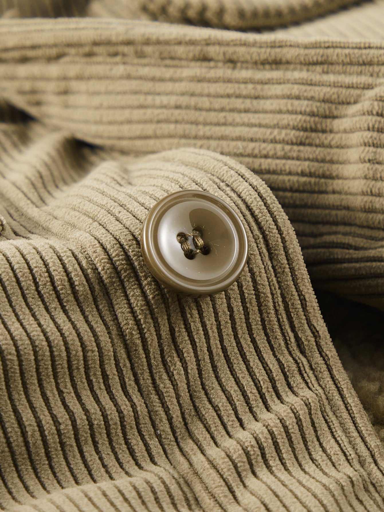 Corduroy Jacket with Teddy Fleece Interior
