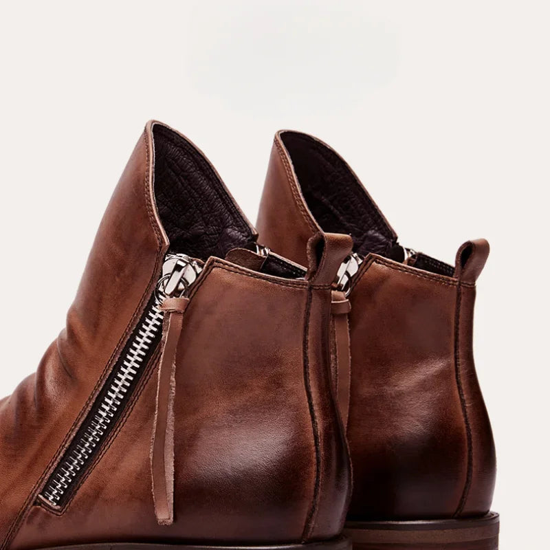 Bernardo Cavallino Ankle Boots