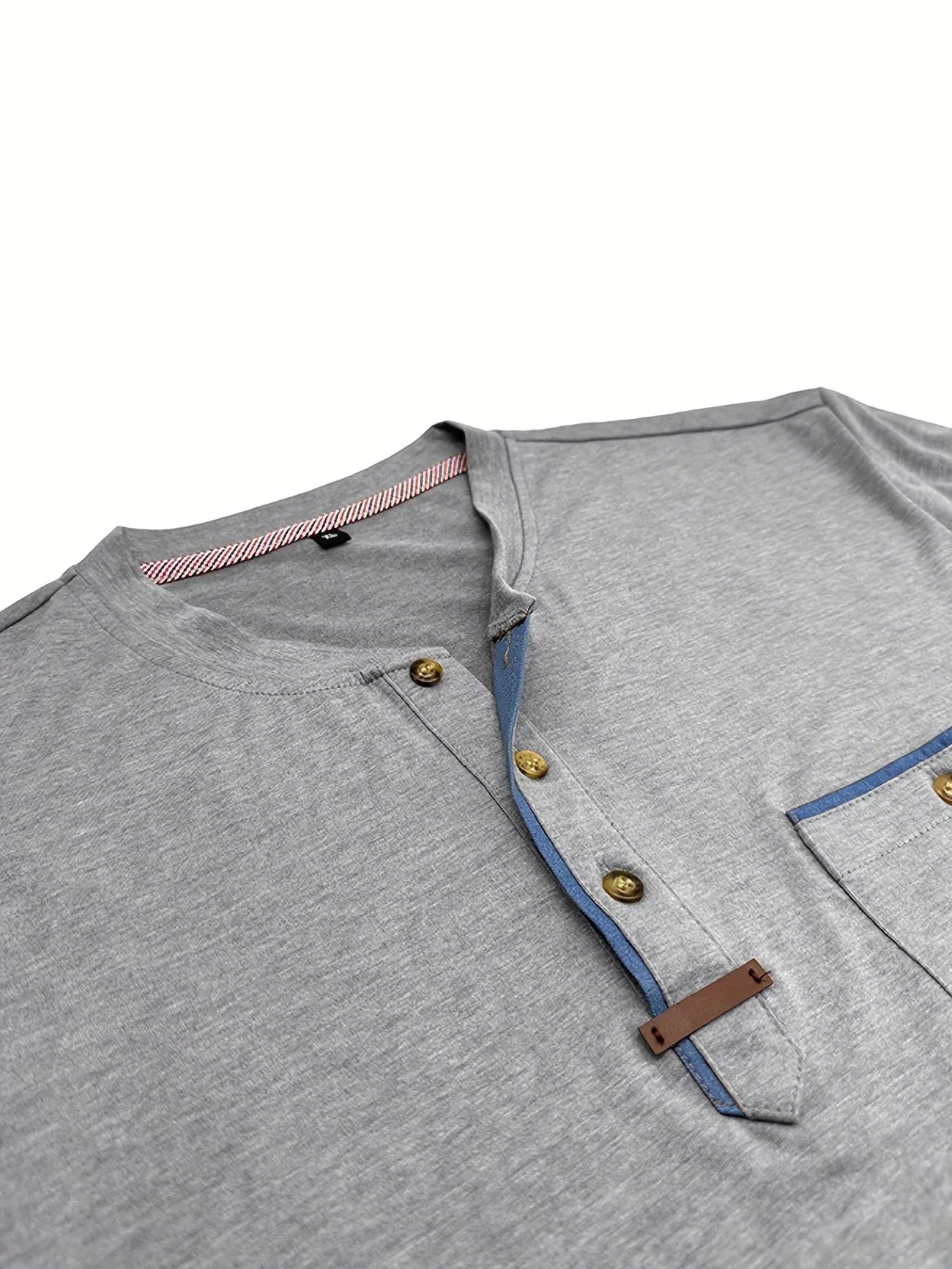 Savrani™ | Elegant T-Shirt with Round Neck and Pocket