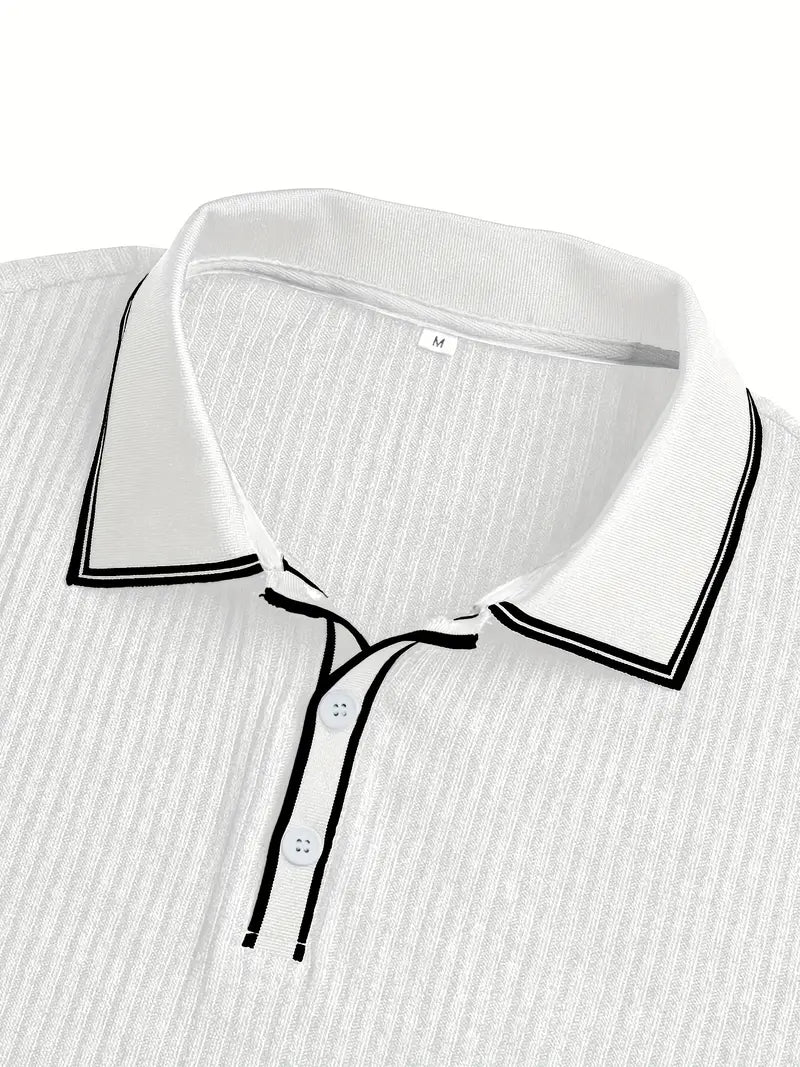 Savrani™ | Elegant Short Sleeve Polo
