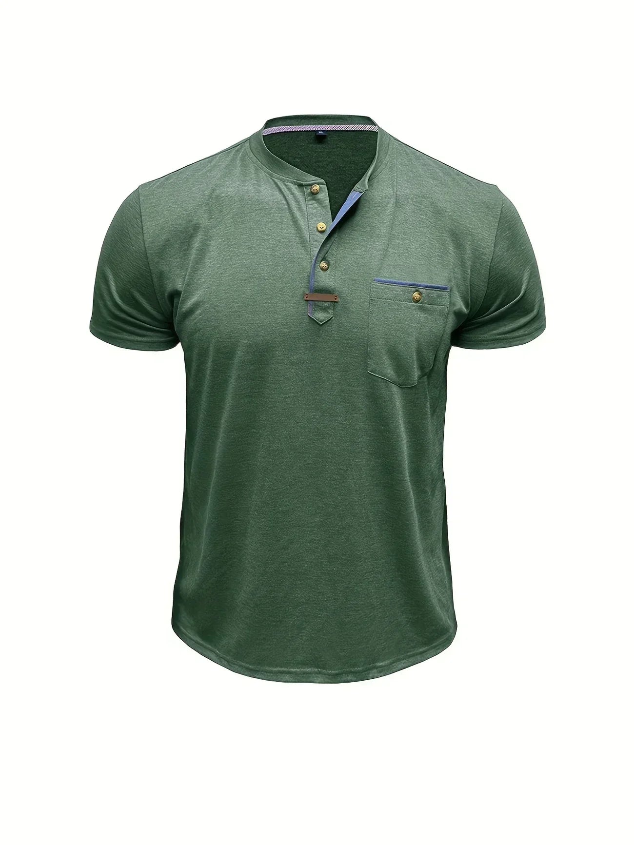 Savrani™ | Elegant T-Shirt with Round Neck and Pocket