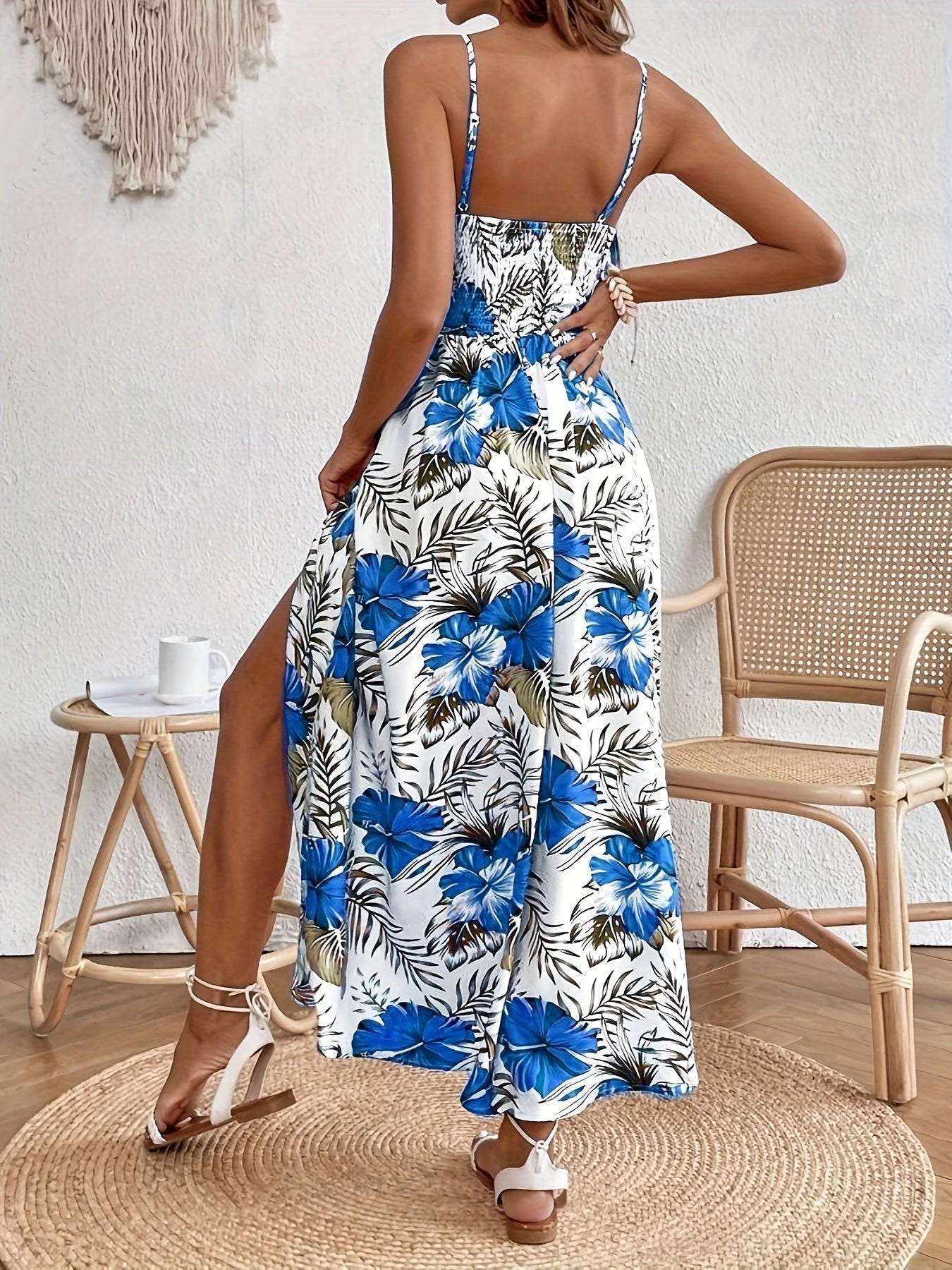 Kalina | Tropical Maxi Dress