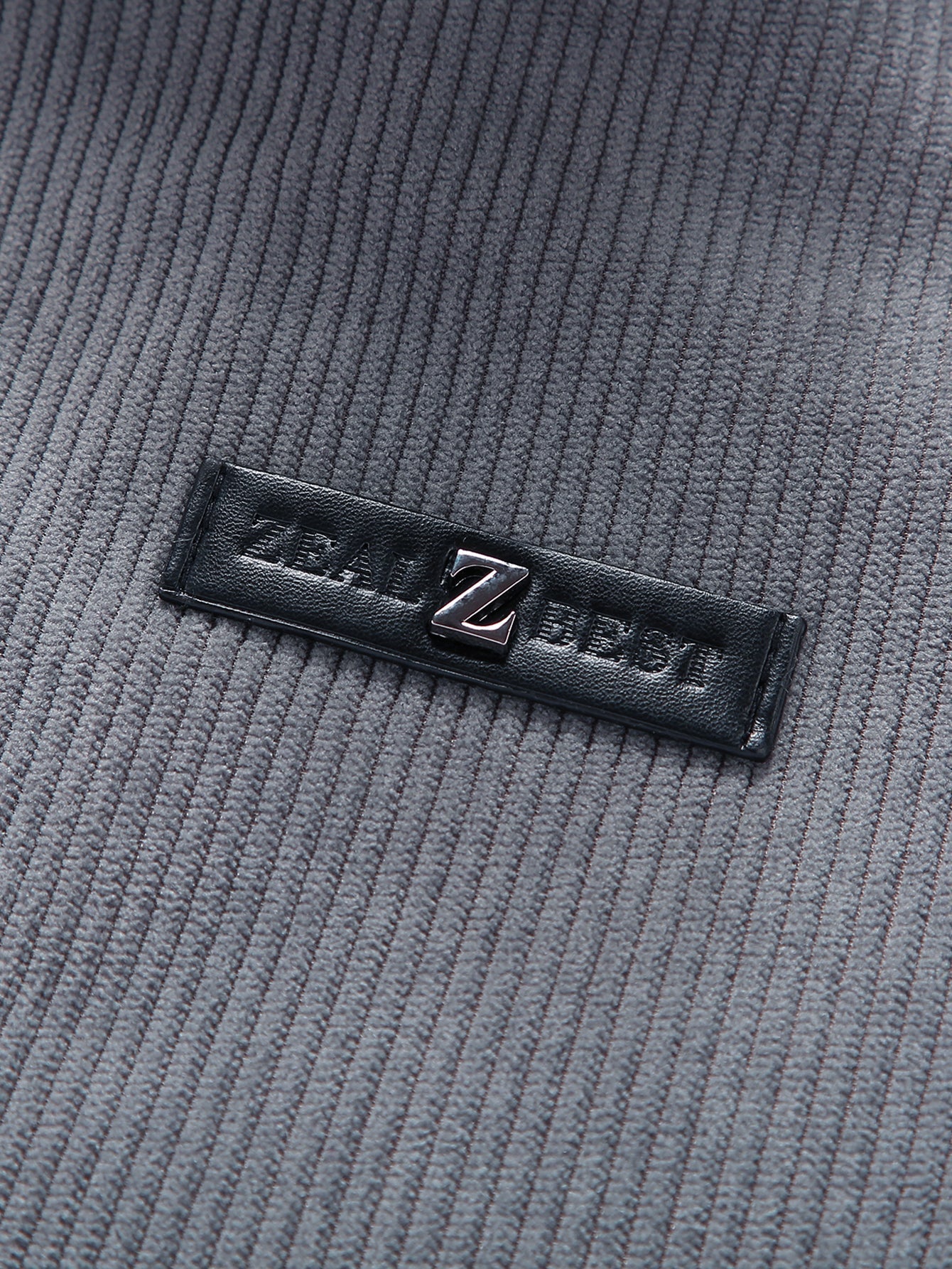 Fleece-Lined Corduroy Zip Jacket