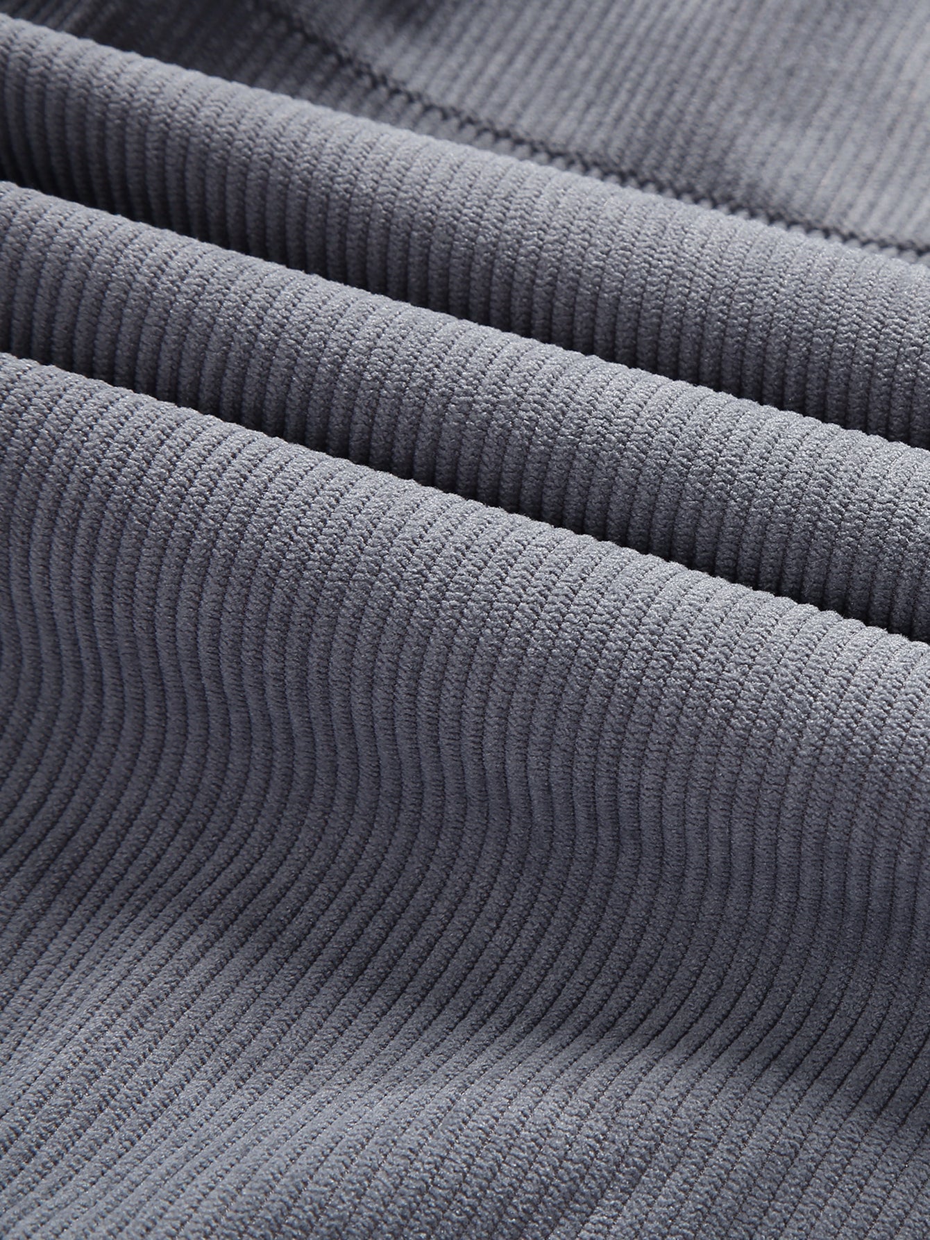 Fleece-Lined Corduroy Zip Jacket