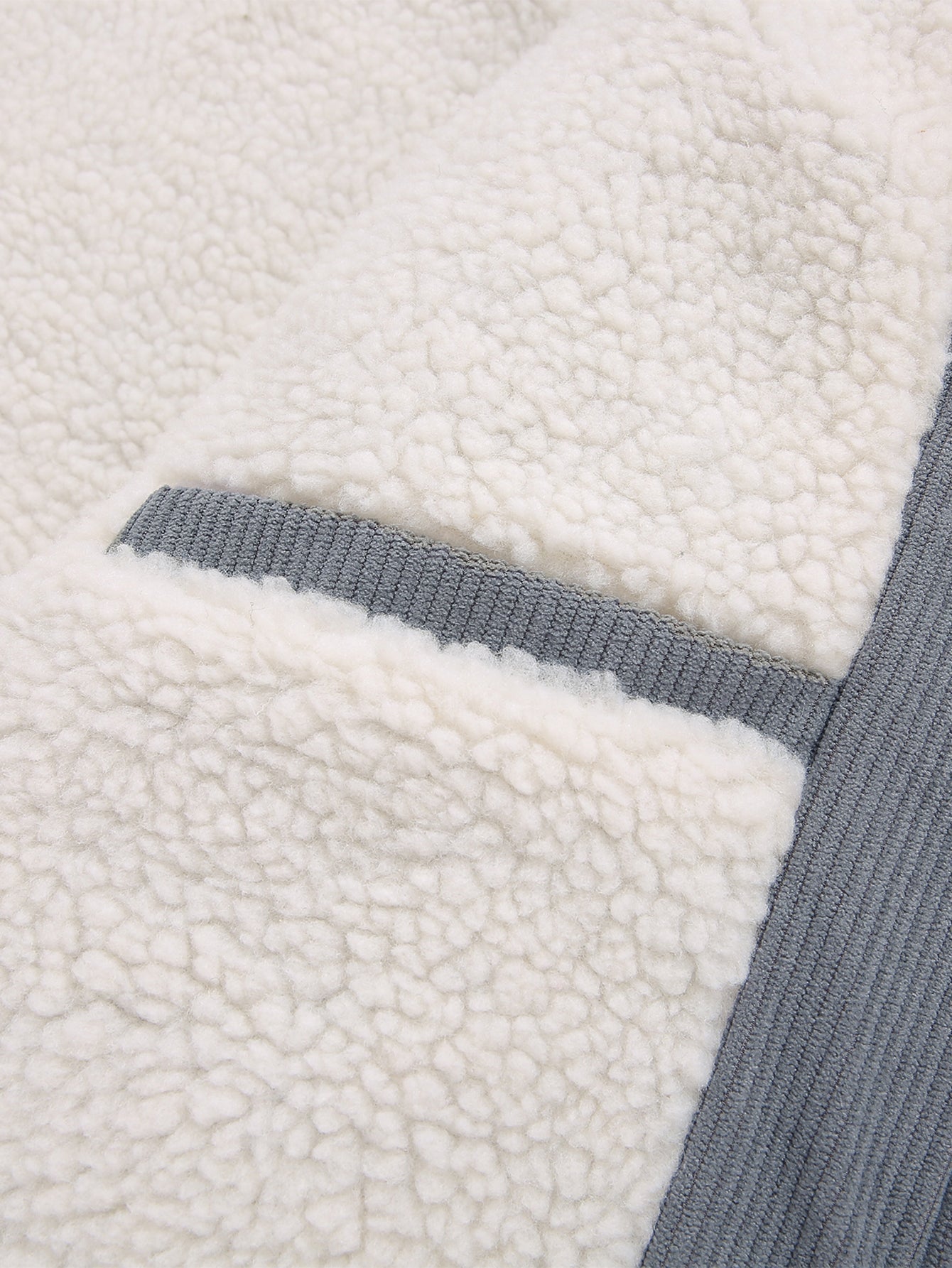 Fleece-Lined Corduroy Zip Jacket