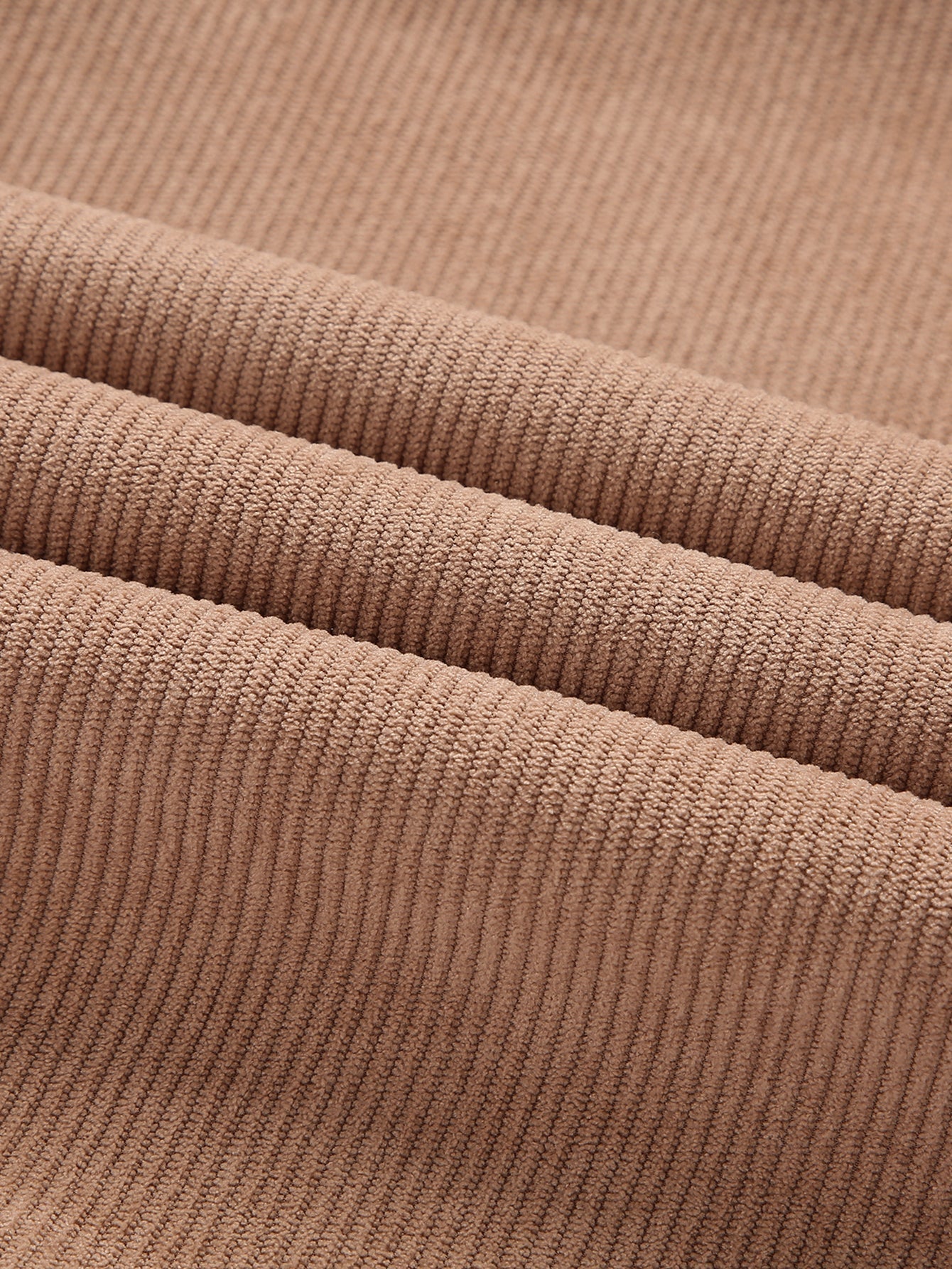Plush-Lined Corduroy Zip Jacket
