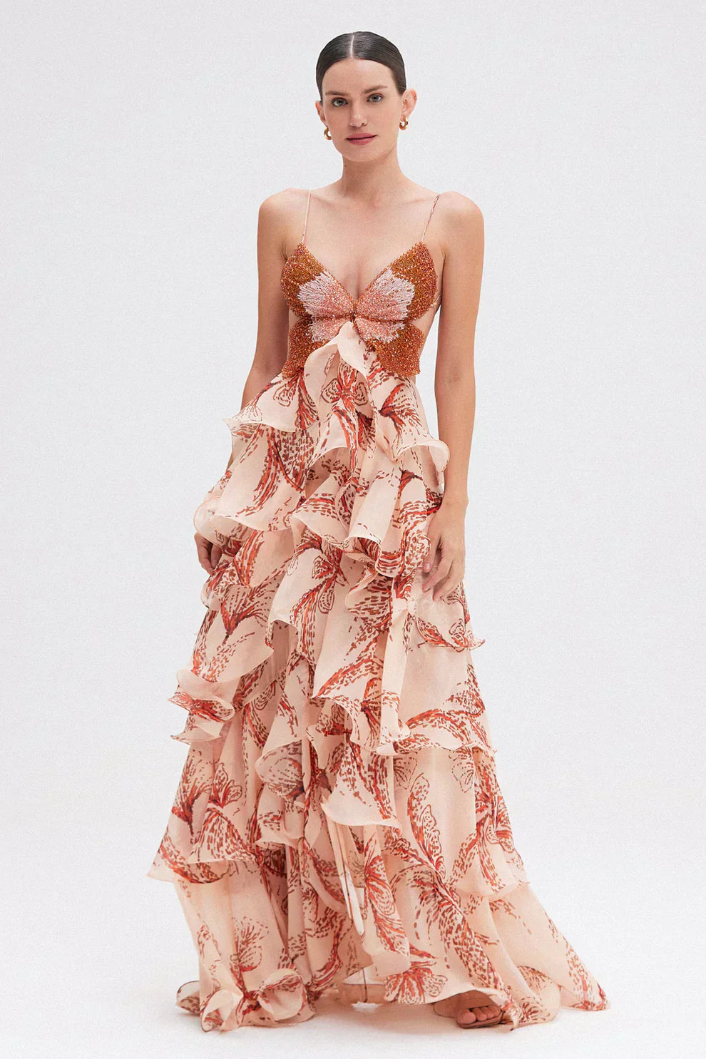 Nahia | Ruffled Dress