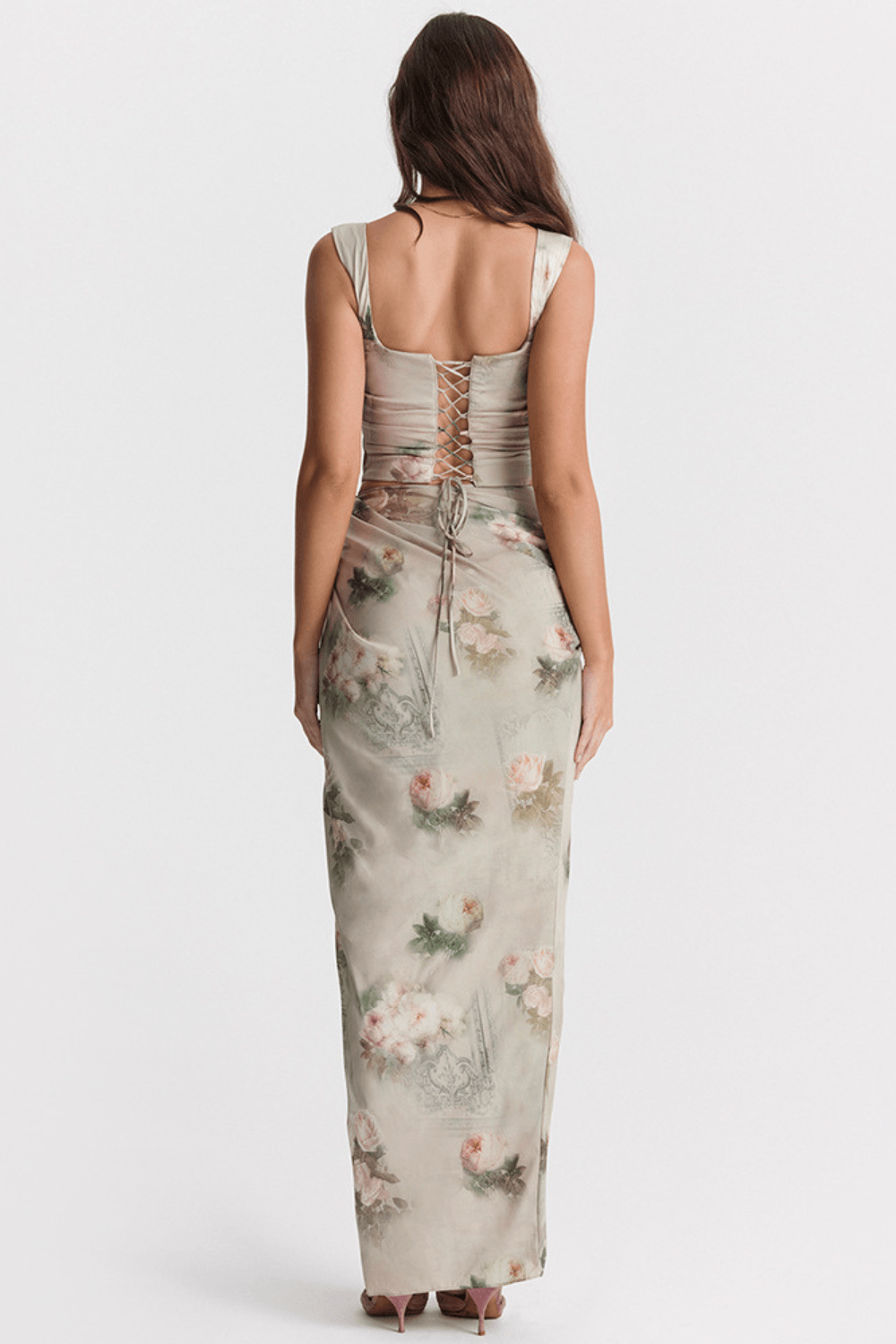 Ivelle | Dress with Cutouts and Slit