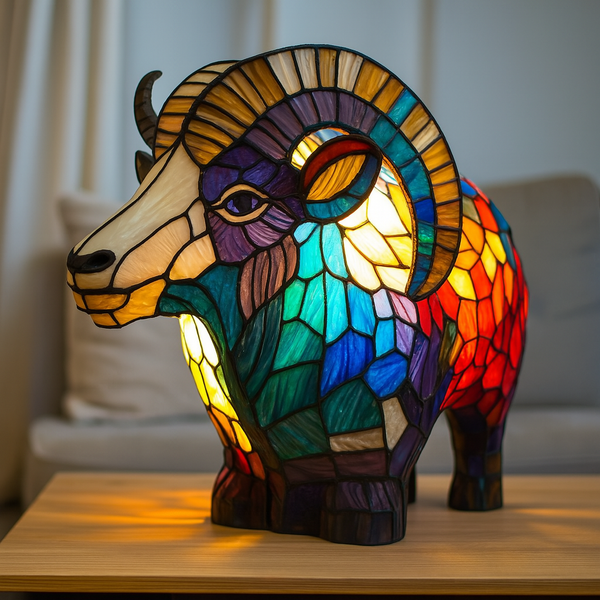 Bijou | Magical Lamp with Colorful Glass