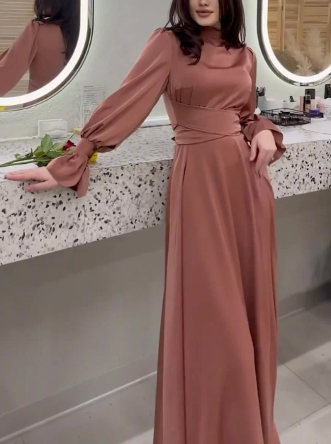 ItalianFrost - Chiffon Maxi Dress