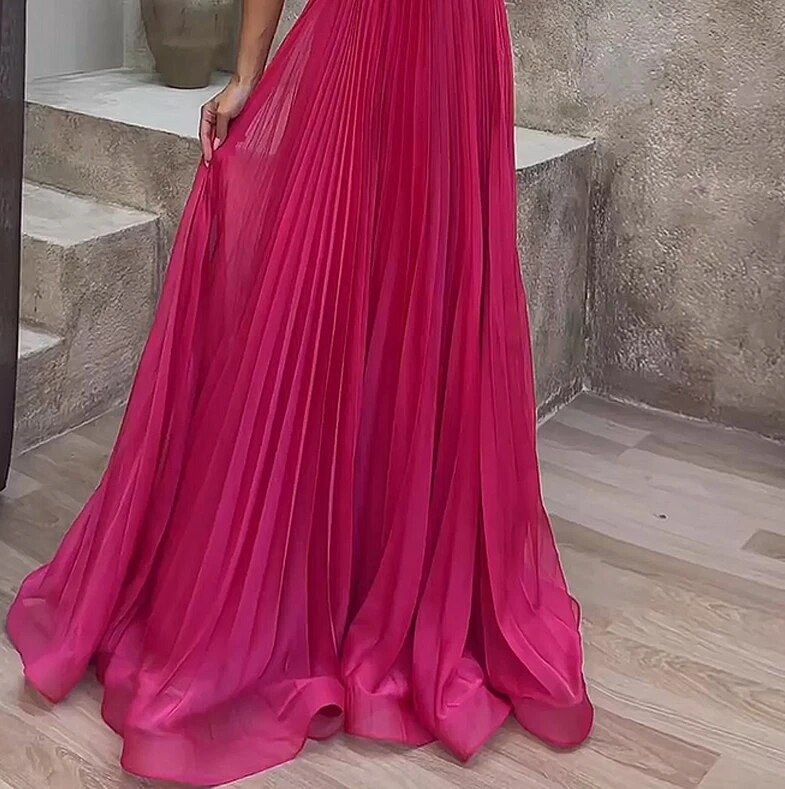 Liese - Elegant Colorful Evening Dress