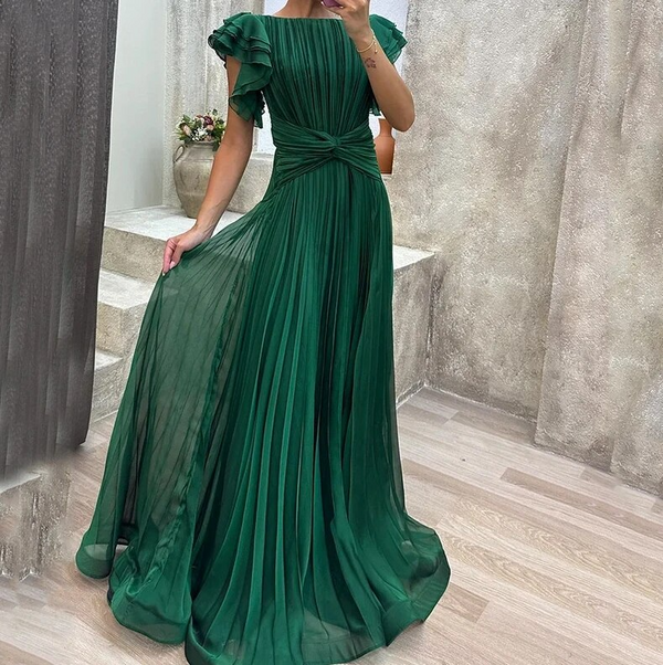 Liese - Elegant Colorful Evening Dress