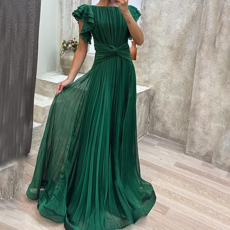 Liese - Elegant Colorful Evening Dress