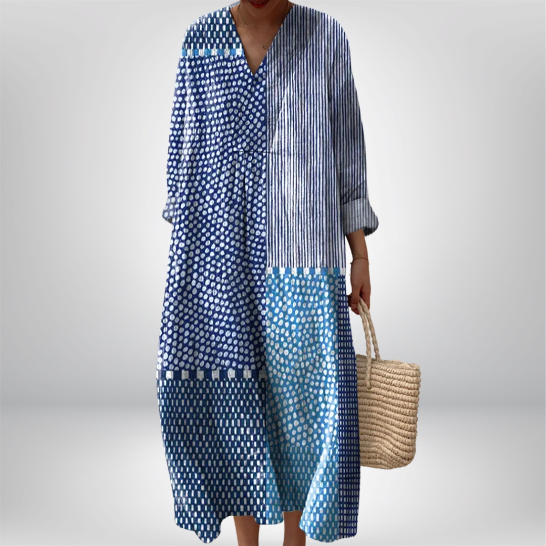 Aneta | Elegant Geometric Dress