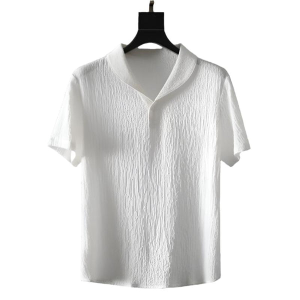 Savrani™ | Polo shirt and cotton trousers.