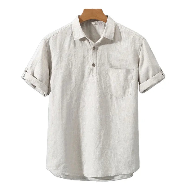 Savrani™ | Linen Polo