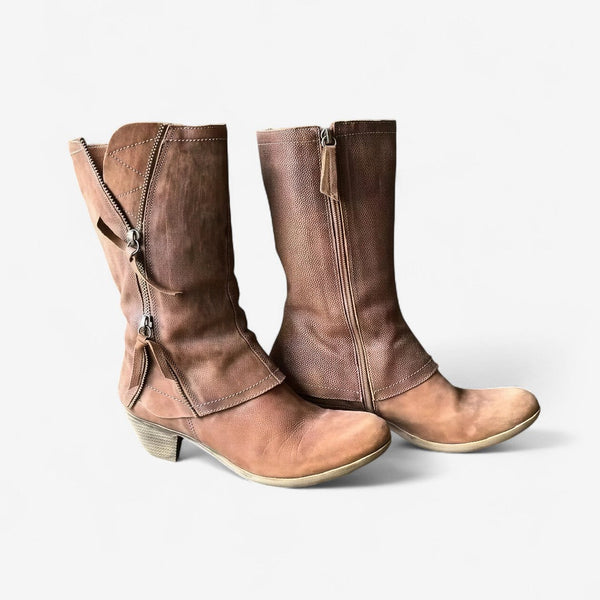 Noéline | Sleek Casual Leather Boots