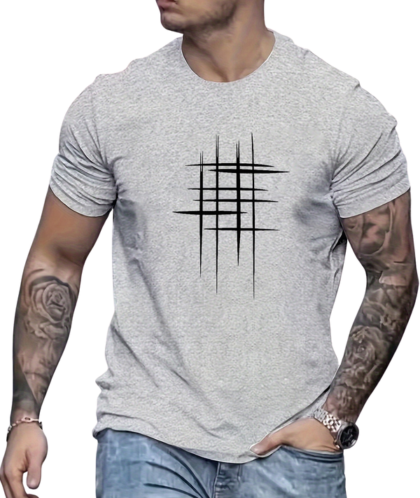 Savrani™ | Elegant Short Sleeve Graphic T-Shirt