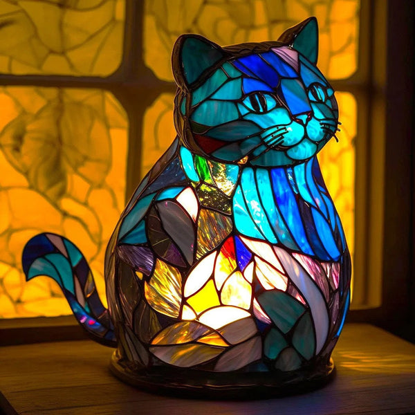 Nala | Magical Glass Lamp for Cats in Color