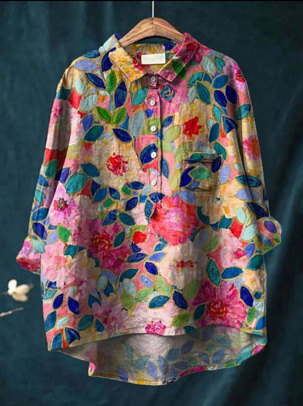 Anita | Classic Floral Shirt