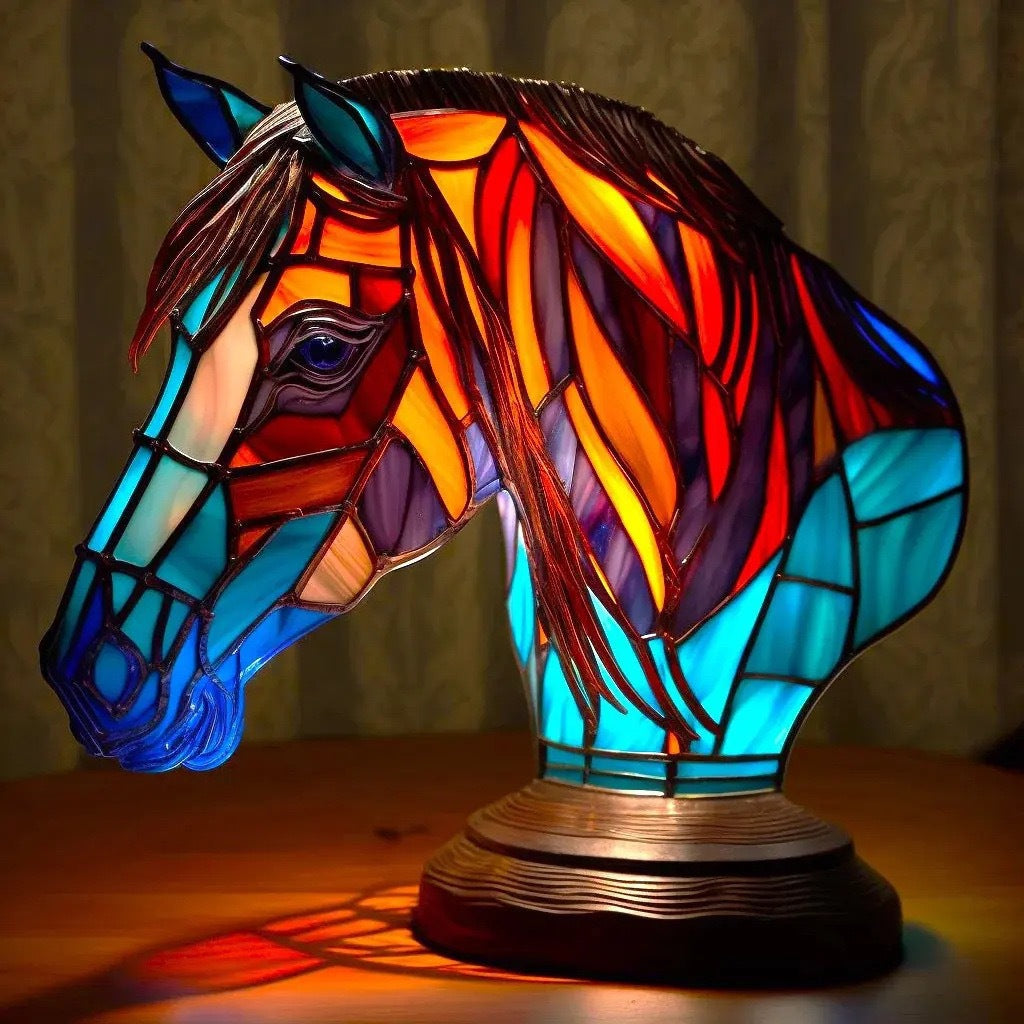 Bella | Magical Table Lamp in Colorful Glass