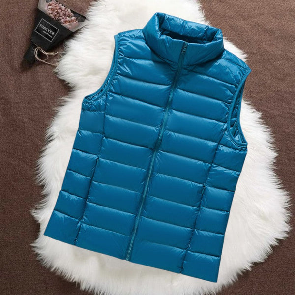 Padded Isa Vest | Heavenly Blue