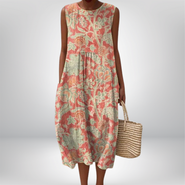 Elin | Vintage Floral Dress