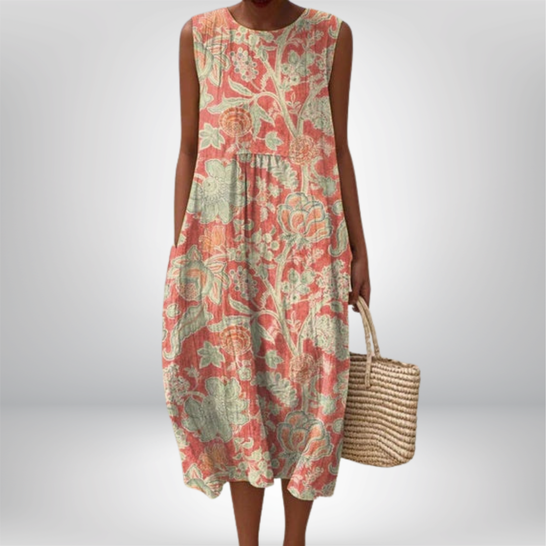 Elin | Vintage Floral Dress