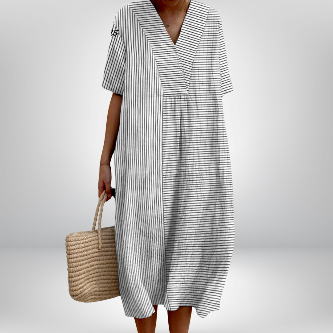 Isa | Vintage Striped Dress