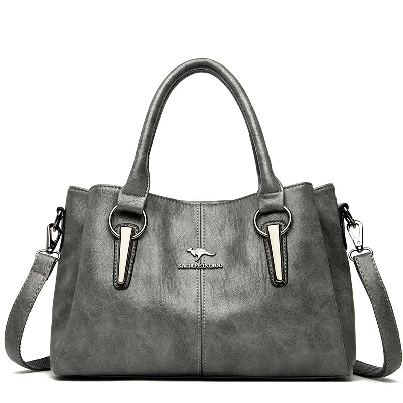 Mary Jane™ | Soft Leather Shoulder Bag