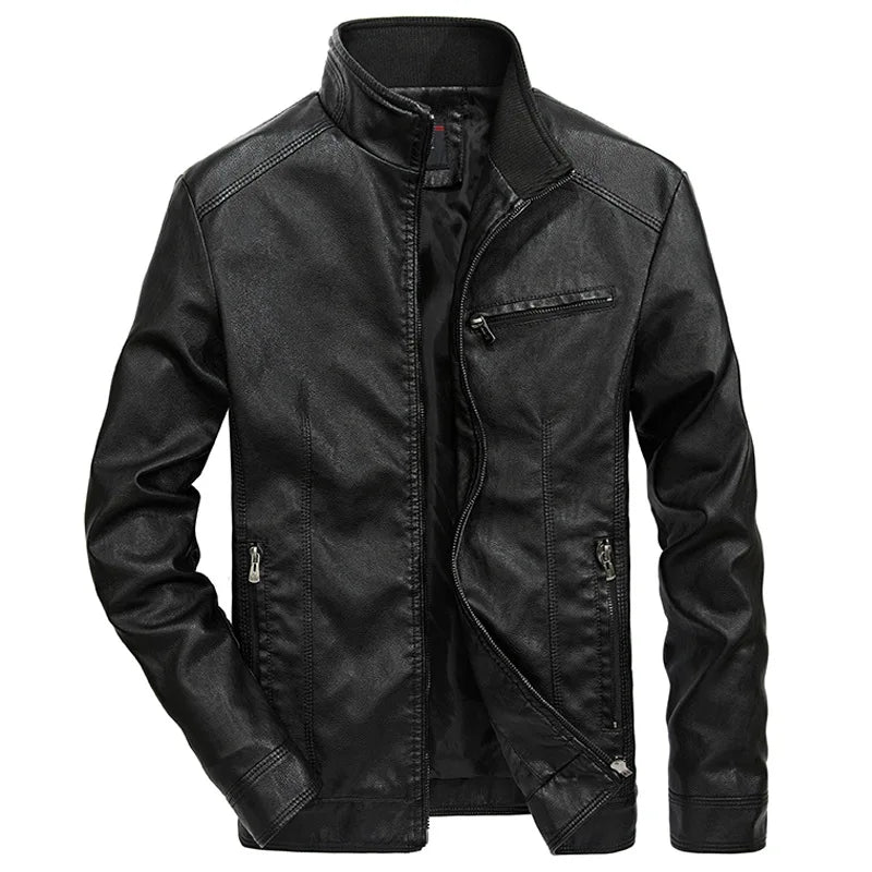 Draylen – Classic Leather Biker Jacket