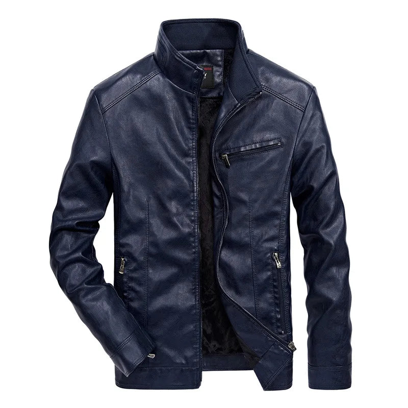 Draylen – Classic Leather Biker Jacket