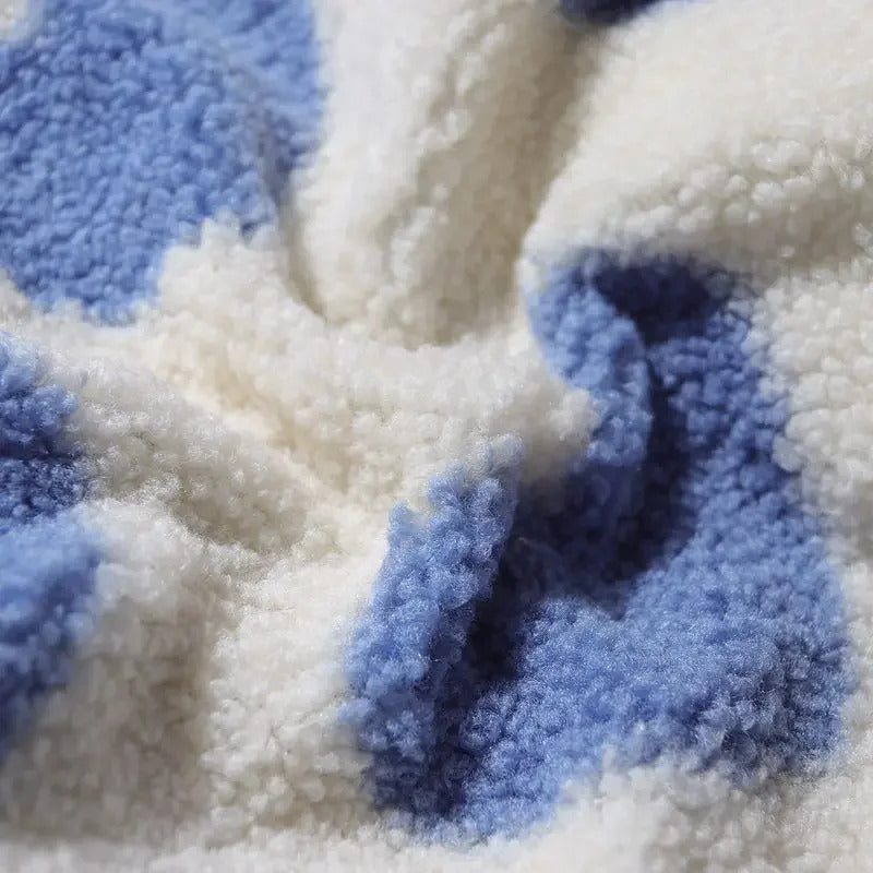 Amelia – Reversible Heart Pattern Jacket