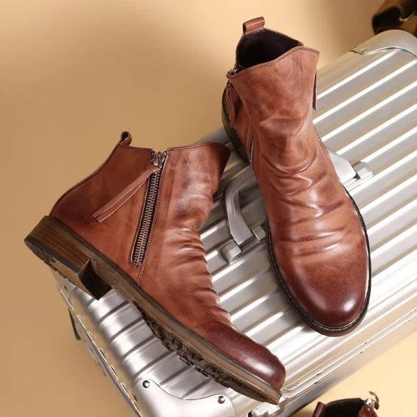 Bernardo Cavallino Ankle Boots