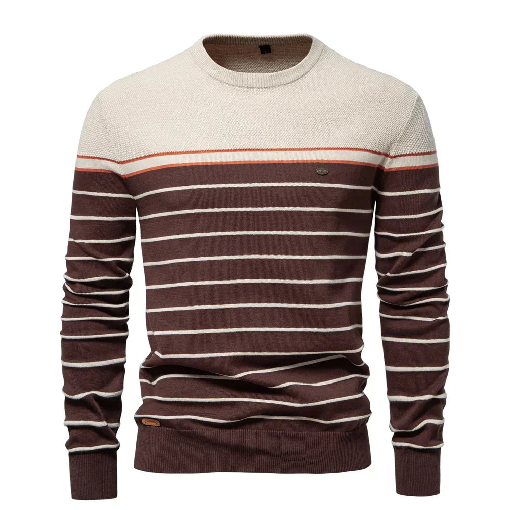Adrien™ | Striped Nautical Sweater