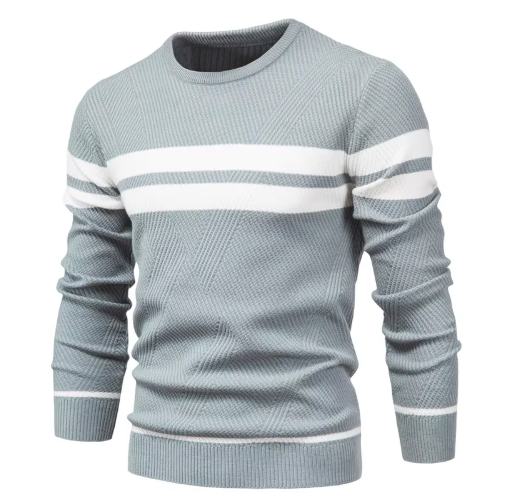 Sébastien™ | Two-Tone Contrast Sweater
