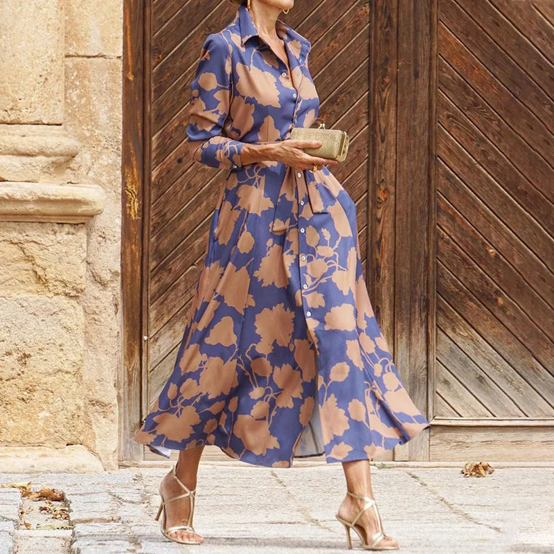 Élise | Elegant dress with long sleeves