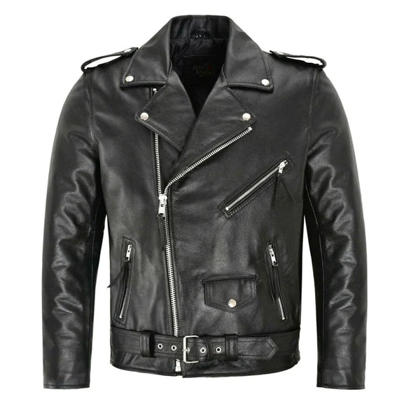 Austin™| Leather Bomber Jacket