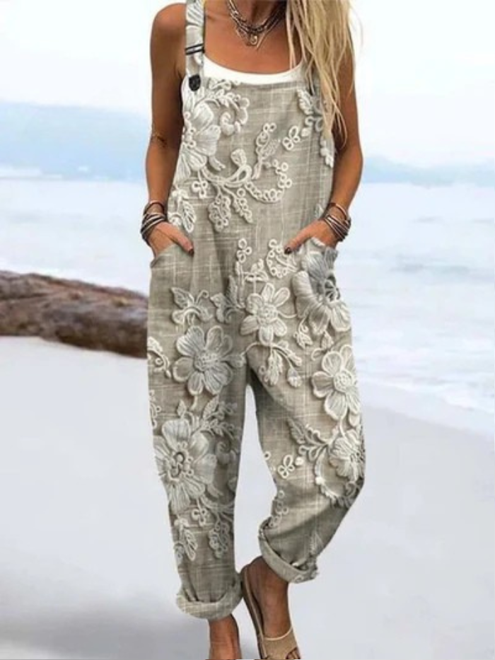 Davi™ – Artistic Cotton Jumpsuit